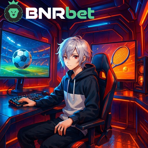 Imagem promocional da BNRBET mostrando a plataforma e suas vantagens