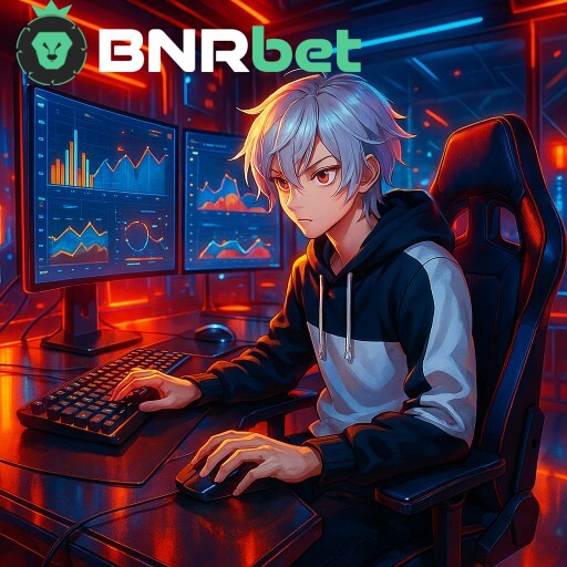 Imagem promocional da BNRBET mostrando a plataforma e suas vantagens
