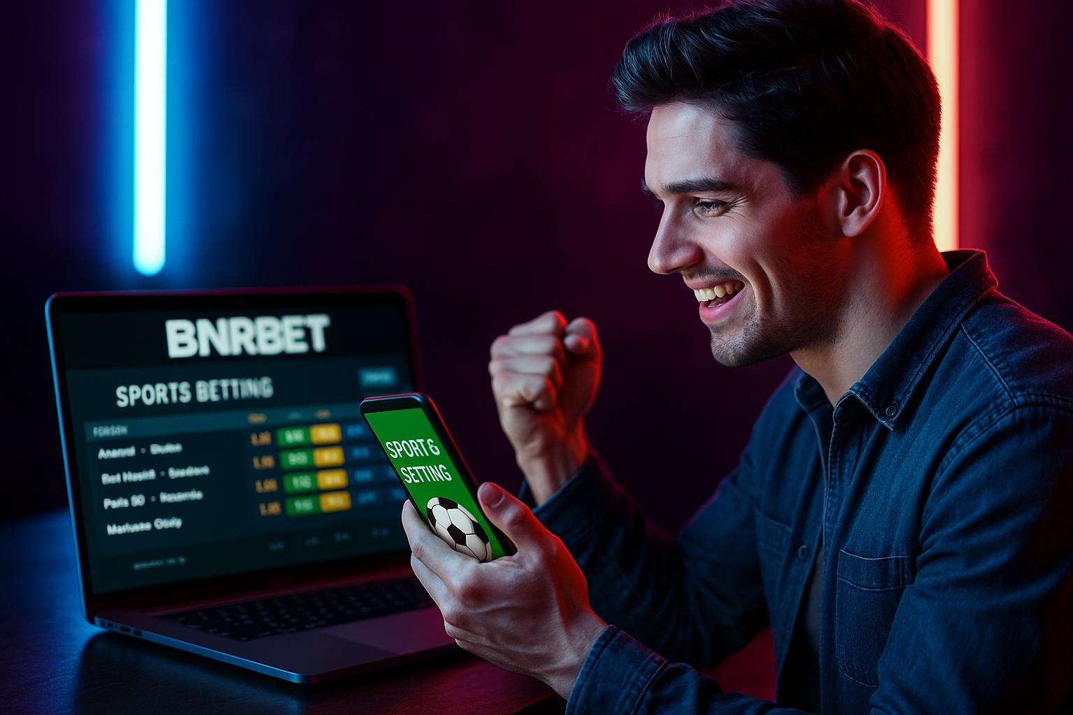 Apostas esportivas no cassino online BNRBET