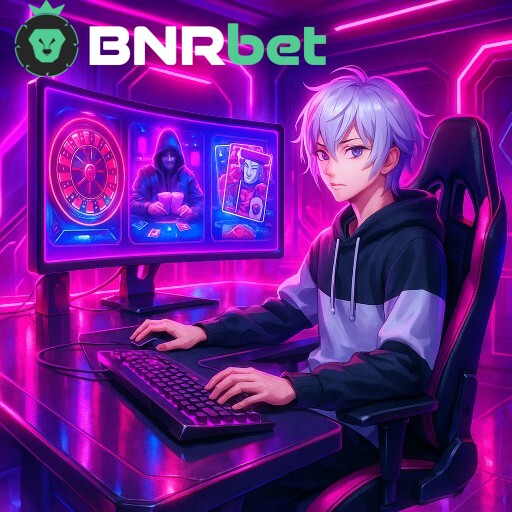 Imagem promocional da BNRBET mostrando a plataforma e suas vantagens