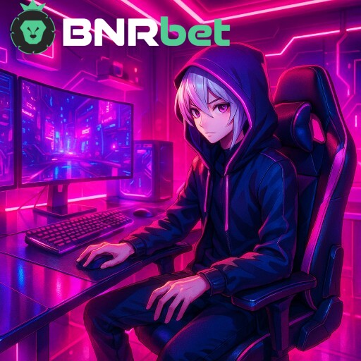 Imagem promocional da BNRBET mostrando segurança reforçada e jogos sempre atualizados