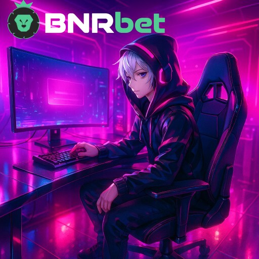 Banner da BNRBET destacando suporte ao usuário e praticidade no login